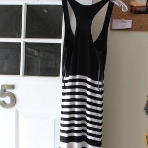 Soft Striped Maxi Dress